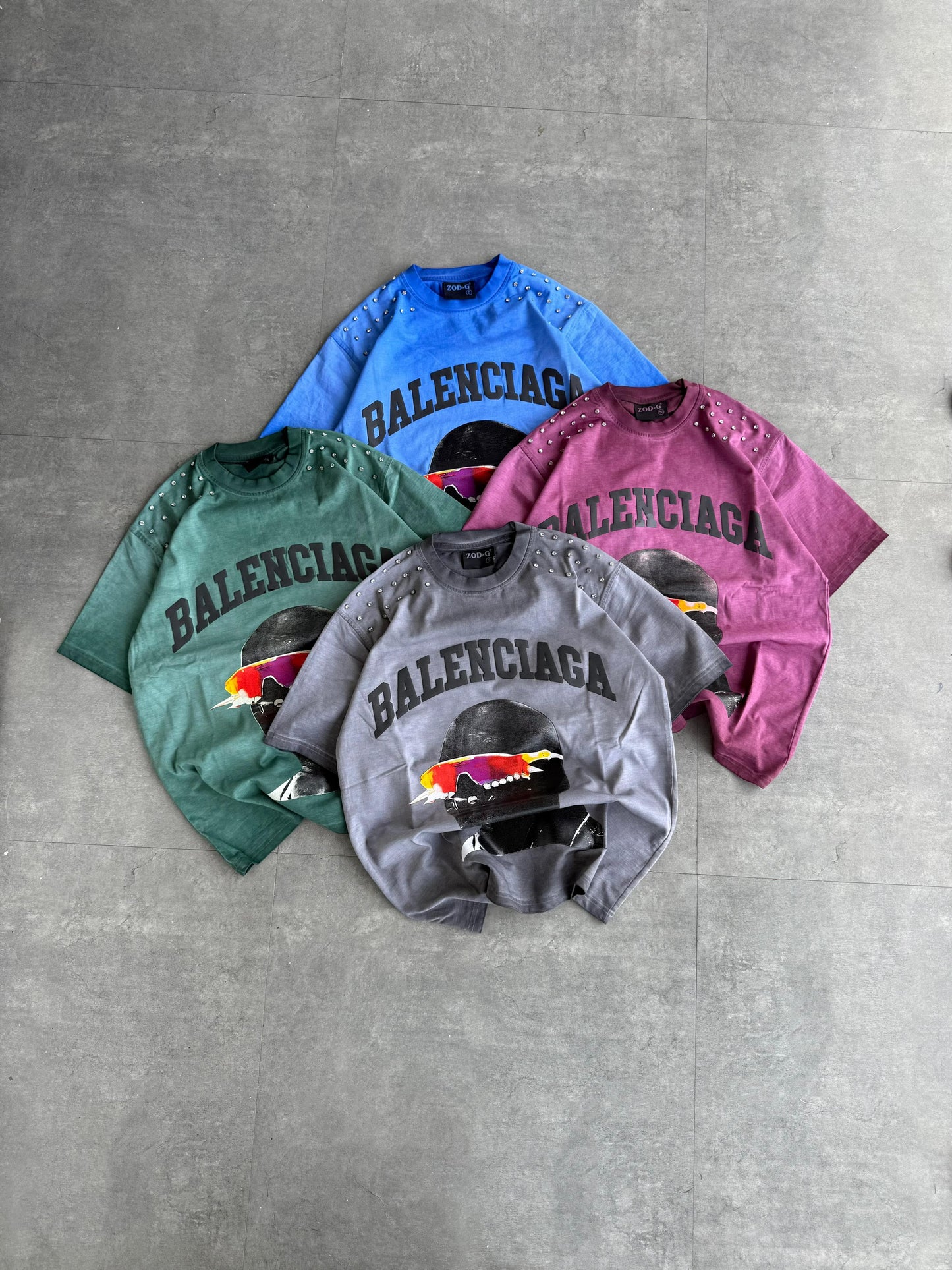 FIVE SLEEVE STONE WORK BALENCIAGA EDITION