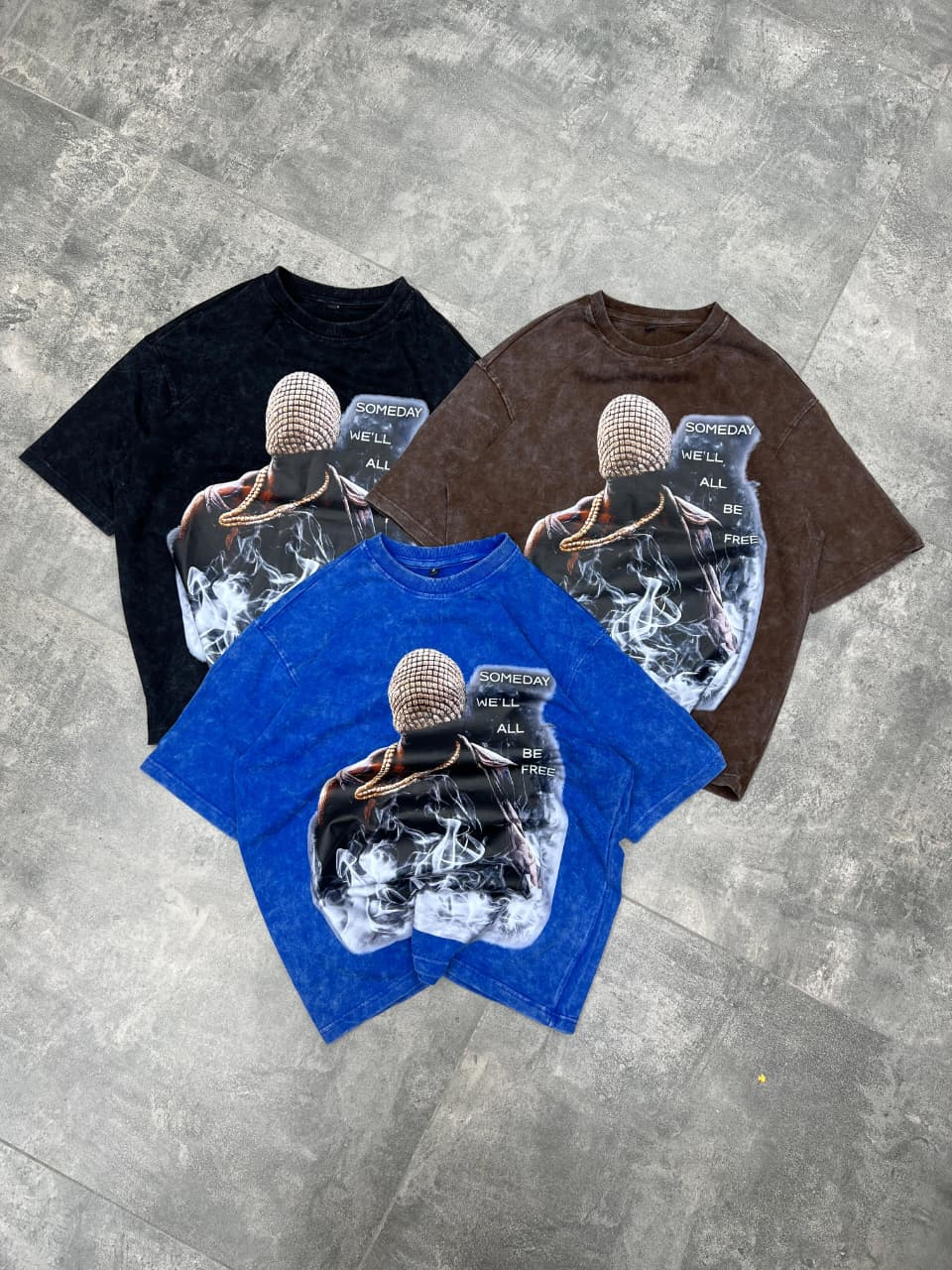 FIVE SLEEVE ACID WASH